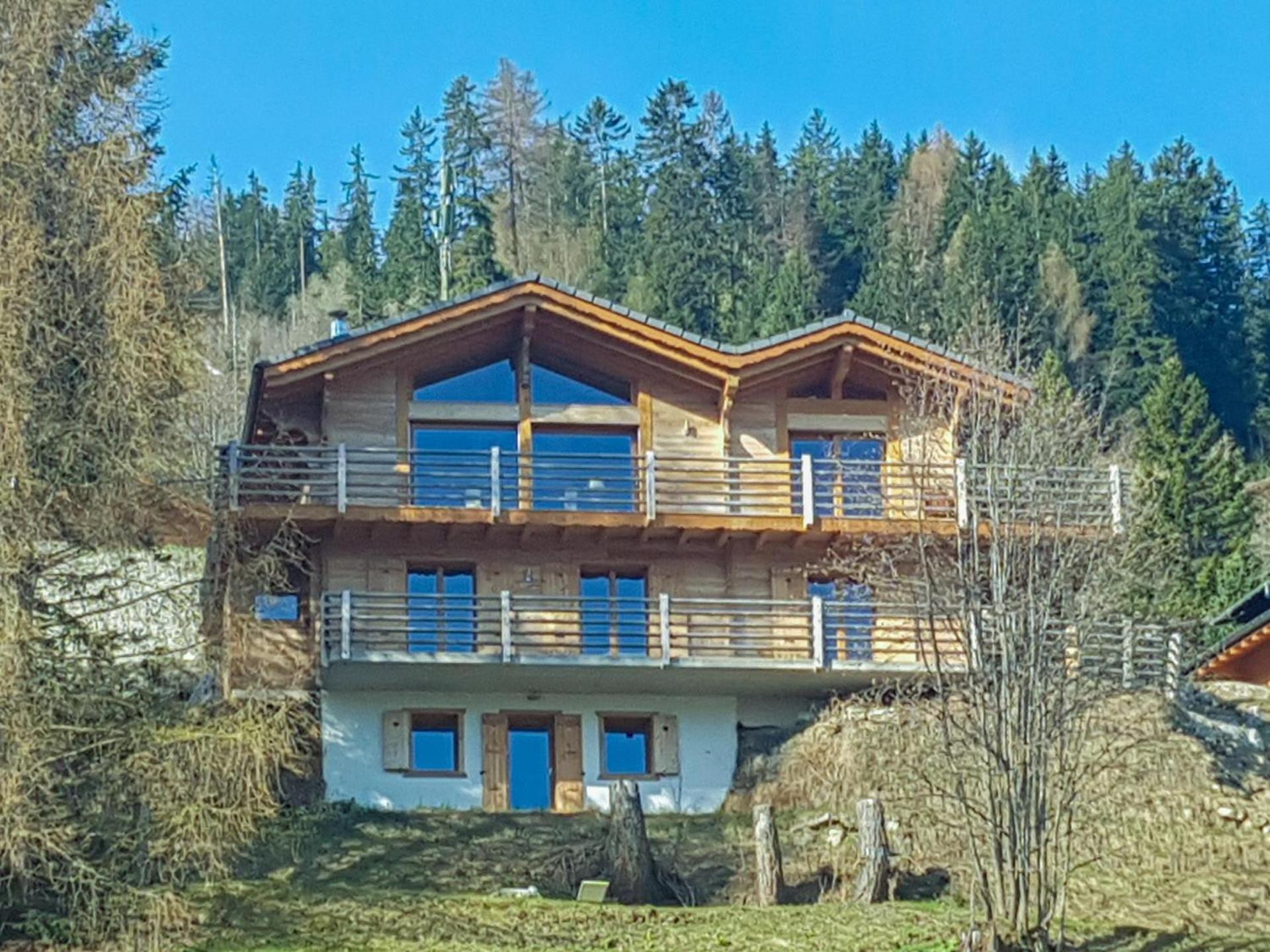 Chalet Le Cerf La Tzoumaz Eksteriør billede